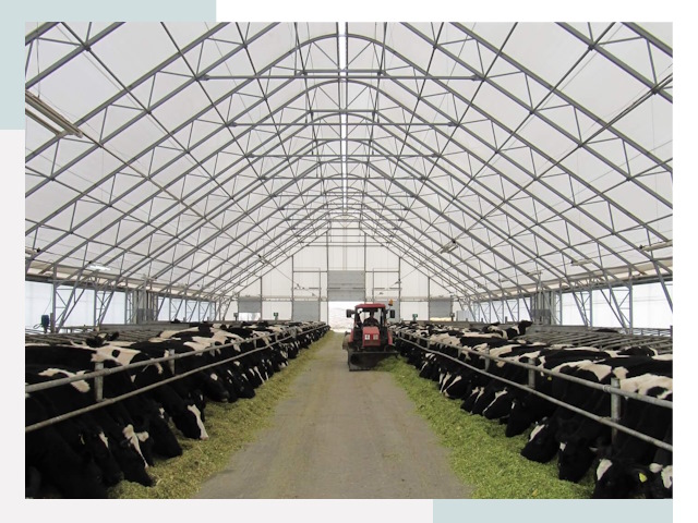Тентовые коровники в зиме от 614 руб. - Надежно и доступно