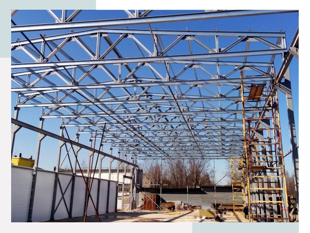 Строительство цехов в Зима от 614 руб. под ключ