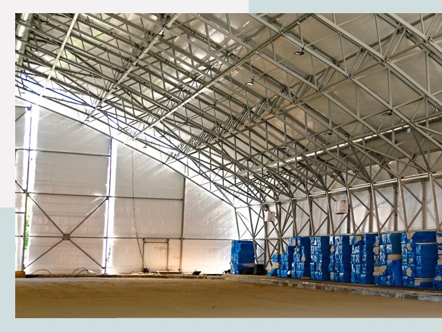 Строительство крытых катков в зиме