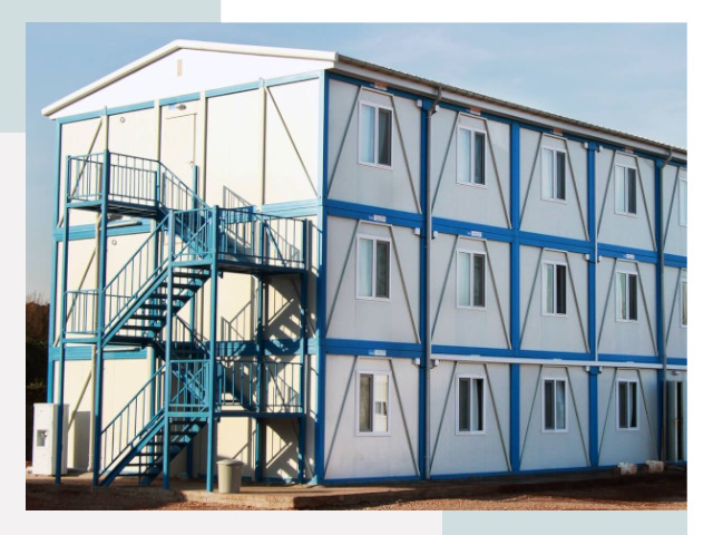 Модульные здания Зима