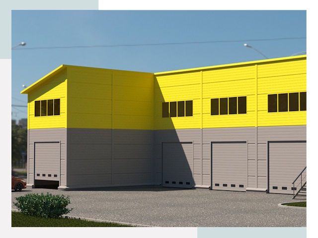 Строительство шиномонтажных в зиме