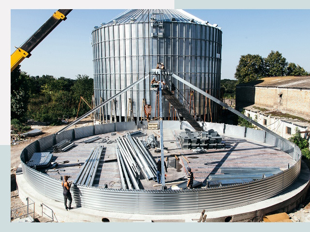 Силосы для зерна в Зима от 614 руб. - Надёжное хранение