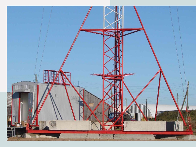 Установка мачт связи в Зима от 614 руб.