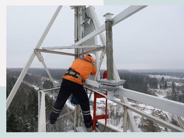 Монтаж вышек связи в Зима от 614 руб. - Надежно и быстро