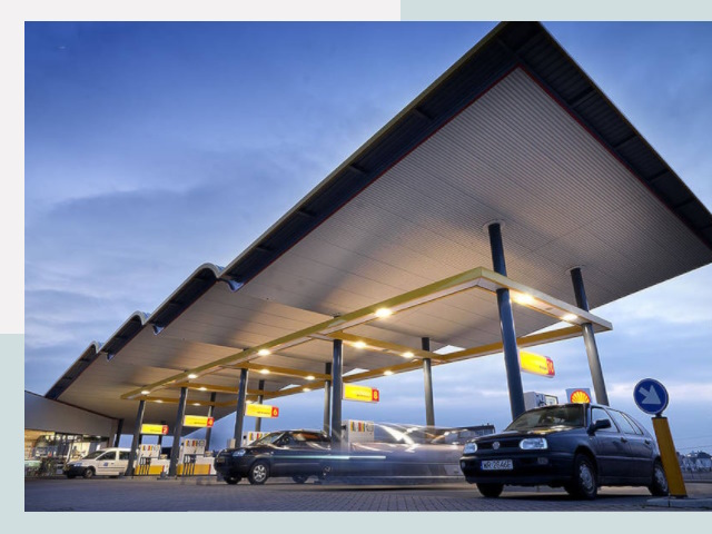 Навесы для АЗС в Зима от 614 руб. - Защита и комфорт