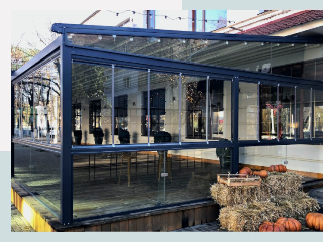 Летние веранды для кафе в зиме от 614 руб.