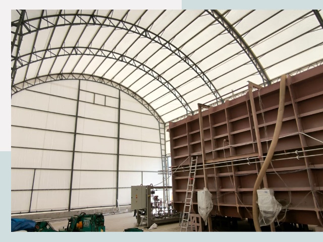 Оснащение ангаров в зиме от 614 руб. - Надежно и быстро