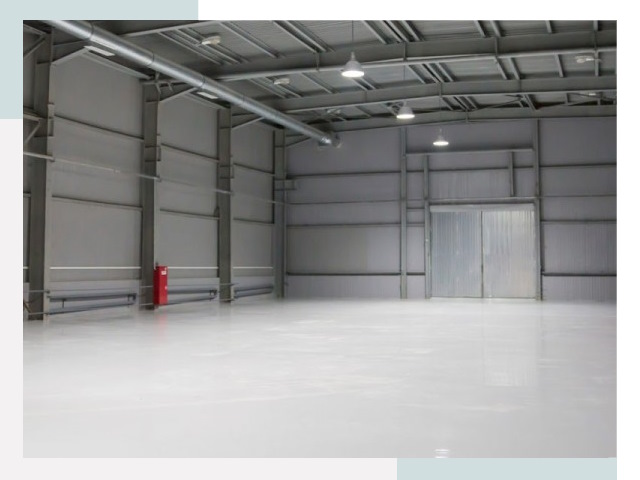 Полы для ангаров в зиме