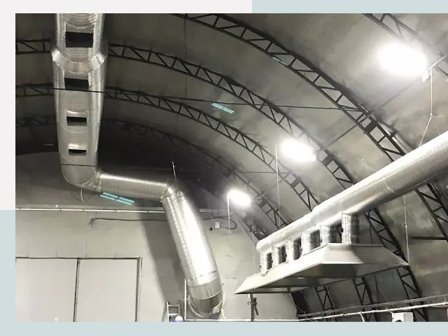 Инженерные системы ангаров от 614 руб. в Зима