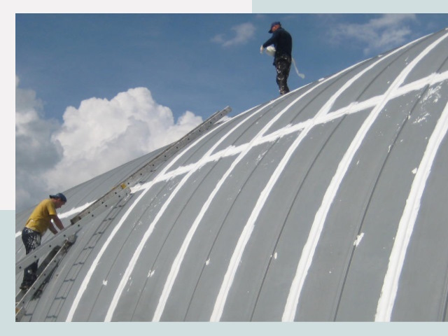 Ремонт ангаров в зиме от 614 руб. за м2