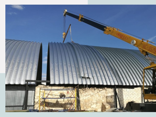 Реконструкция ангаров в зиме от 614 руб.