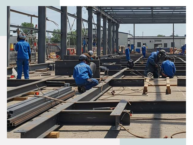 Монтаж металлоконструкций в зиме от 614 руб.