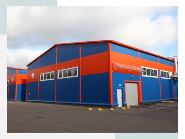 Быстровозводимые склады в зиме