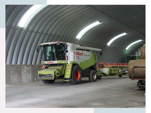 Ангары для спецтехники в зиме от 614 руб.