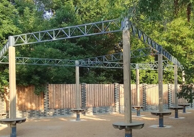 Терраса из металлоконструкций под ключ, проектирование, изготовление и монтаж от СтальСтрой-Зма